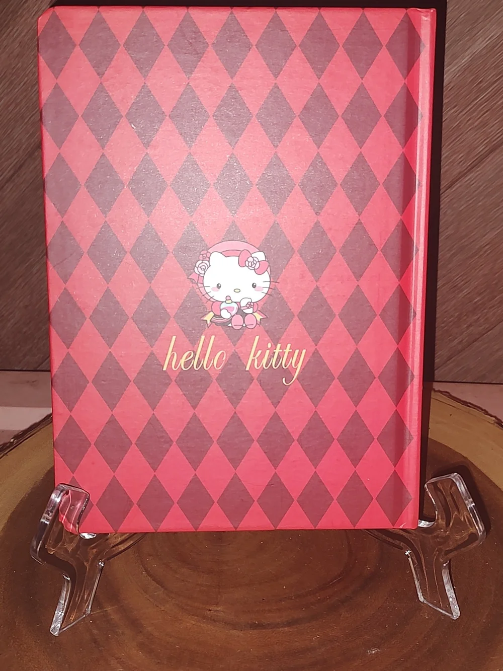 New! Hello Kitty Pink Cartoon Notebook